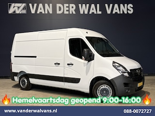 Opel Movano 2.3 Turbo 150pk L2H2 Euro6 Airco | Leder | 2500kg Trekhaak | Navigatie | Camera cruisecontrol, parkeersensoren, LED, bijrijdersbank