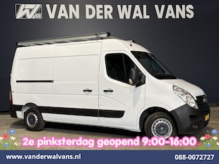 Opel Movano 2.3 CDTI 146pk L2H2 Inrichting Euro6 Airco | Imperiaal | Camera | Navigatie | 2500kg Trekhaak Cruisecontrol, Parkeersensoren, Bijrijdersbank