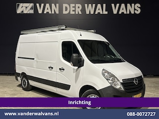 Opel Movano 2.3 CDTI 146pk L2H2 Inrichting Euro6 Airco | Imperiaal | Camera | Navigatie | 2500kg Trekhaak Cruisecontrol, Parkeersensoren, Bijrijdersbank