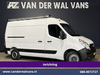 Opel Movano 2.3 CDTI 146pk L2H2 Inrichting Euro6 Airco | Imperiaal | Camera | Navigatie | 2500kg Trekhaak Cruisecontrol, Parkeersensoren, Bijrijdersbank
