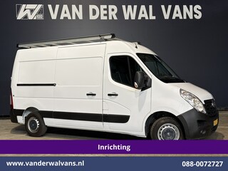 Opel Movano 2.3 CDTI 146pk L2H2 Inrichting Euro6 Airco | Imperiaal | Camera | Navigatie | 2500kg Trekhaak Cruisecontrol, Parkeersensoren, Bijrijdersbank