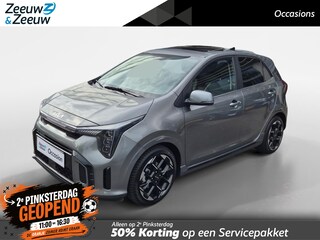 Kia Picanto 1.0 DPI GT-Line | Cruise Control | Climate Control | Camera | Navigatie | All-Season Banden | Open Dak | Stoelverwarming | Stuurverwarming | Draadloos Laden |