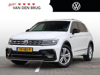 Volkswagen Tiguan 1.4 TSI 4Motion R-Line 150PK DSG | Panoramadak | Trekhaak | Lederen bekleding | Stoelverwarming | Spiegelpakket | Led plus  | Stoelverwarming
