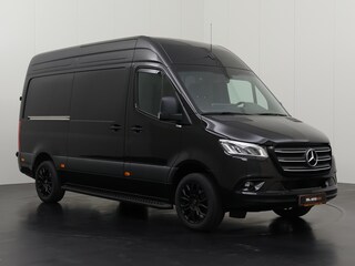 Mercedes-Benz Sprinter Automaat L2H2 Exclusive | Led | Leder | Distronic | 10" Touchscreen | Camera 360 | Airco | Cruise | trekhaak | 3-Zits | Betimmering