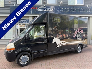 Renault Master T35 2.5 dCi L3H1 DC Paardenwagen – 2007 – MTM – Airco – Nieuwe APK