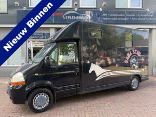 Renault Master T35 2.5 dCi L3H1 DC Paardenwagen – 2007 – MTM – Airco – Nieuwe APK