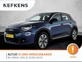 Fiat 600 1.2 Urban 110pk Automaat | Stoelverwarming | Navigatie | Climate Control | Cruise Control | Camera | 17"LMV | Sfeerverlichting | Apple Carplay/Android Auto |