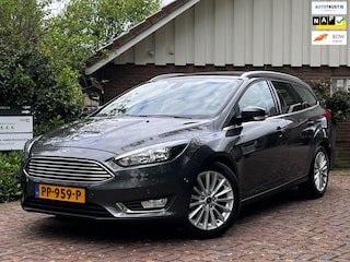 Ford Focus Wagon 1.0 125pk Titanium Wagon|RIJKLAAR|1EIG|NIEUWE D.RIEM|CAMERA|TREKHAAK|Dealer Onderhouden| NAP