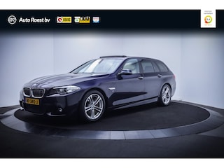 BMW 5-serie Touring 528iA High Executive PANO | HARMAN KARDON | MEMORY | LEDER | XENON | NAVI | ELEK KLEP | PDC V+A | LMV