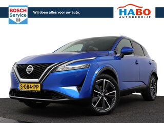 Nissan Qashqai 1.3 MHEV XTRONIC BUSINESS DESIGN CVT AUTOMAAT ECC/CRUISE/NAV/CAMERA/PANO.DAK/STOEL.VERWARM.
