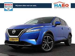 Nissan Qashqai 1.3 MHEV XTRONIC BUSINESS DESIGN CVT AUTOMAAT ECC/CRUISE/NAV/CAMERA/PANO.DAK/STOEL.VERWARM.