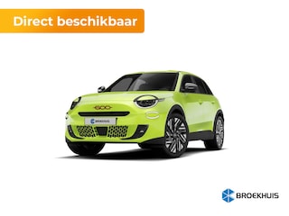 Fiat 600 e Sport | 10,25" touchscreen radio met Bluetooth, DAB & USB | Automatische airconditioning | Cruise control