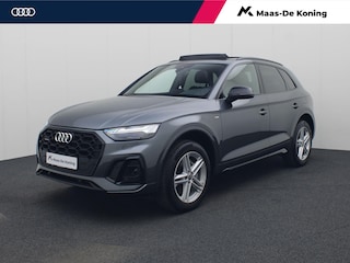 Audi Q5 50 TFSIe 220kW/299PK S Line · Panoramadak · Apple/Android Car Play · Adaptive Cruise Control · Leder/stof · Drive select