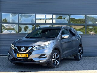 Nissan Qashqai 1.2 TEKNA + I AUTOMAAT I PANORAMADAK I LEDEREN BEKLEDING I P-CAMERA