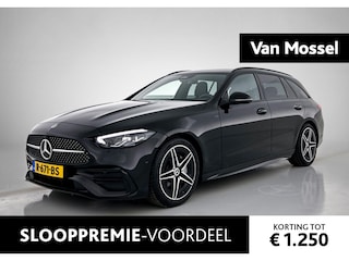 Mercedes-Benz C-klasse Estate 180 AMG Line | Automaat | Navigatie | Apple Carplay / Android Auto | Alcantara | Camera | Virtual Cockpit | Stoelverwarming | Cruise Control | Lichtmetalen AMG Velgen |