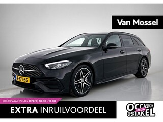 Mercedes-Benz C-klasse Estate 180 AMG Line | Automaat | Navigatie | Apple Carplay / Android Auto | Alcantara | Camera | Virtual Cockpit | Stoelverwarming | Cruise Control | Lichtmetalen AMG Velgen |