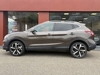 Nissan Qashqai 1.2 Tekna + | LEER | PANORAMADAK | TREKHAAK | 360 graden CAMERA