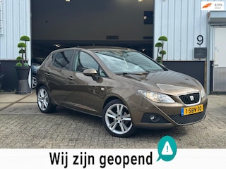 Seat Ibiza | 1.2 | TSI | Sport | 2012 | Uniek Bruin | Boekjes | Carplay | Nette Auto |