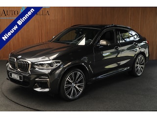BMW X4 M40i HUD Panodak 360° Harman K Leer ACC Navi Keyless Entry & Go Elektr. uitklapbare trekhaak Elektr. bedienbare achterklep Memory seats Climate voor & achter PDC Zwarte hemelbekleding 21 inch LM v