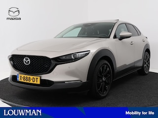 Mazda CX-30 2.0 e-SkyActiv-X M Hybrid Exclusive-line | Trekhaak | Schuifdak | 360 Camera | Leder |