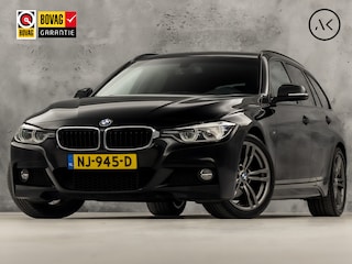 BMW 320i M Sport High Executive 184Pk Automaat (GROOT NAVI, M PAKKET, LEDER, STOELVERWARMING, SPORTSTOELEN, PARKEERSENSOREN, GETINT GLAS, SPORT AUTOMAAT, NIEUWSTAAT)