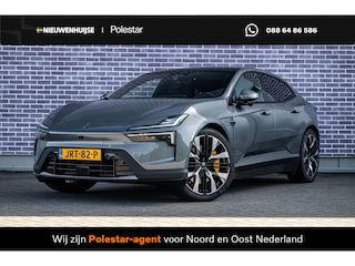 Polestar 4 Long Range Dual motor Plus 100 kWh | Nappaleder | Stoelventilatie | Stoelmassage | Pilot Pack | Lichtmetalen Velgen 22 inch | 22kW Lader | Warmtepomp | Head-up Display | Panoramadak | Apple Carplay | Android Auto