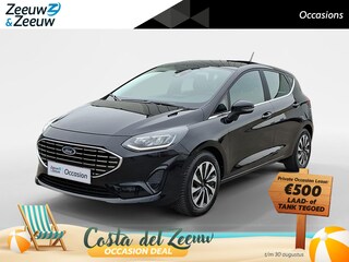 Ford Fiesta 1.0 EcoBoost Hybrid Titanium | Dealeronderhouden | Stoel- stuur en voorruitverwarming | Cruise control | Parkeer sensoren