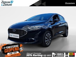 Ford Fiesta 1.0 EcoBoost Hybrid Titanium | Dealeronderhouden | Stoel- stuur en voorruitverwarming | Cruise control | Parkeer sensoren