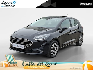 Ford Fiesta 1.0 EcoBoost Hybrid Titanium | Dealeronderhouden | Stoel- stuur en voorruitverwarming | Cruise control | Parkeer sensoren