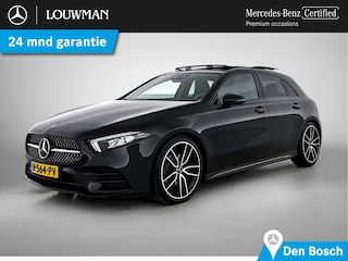 Mercedes-Benz A-klasse 180 AMG line | Night pakket | Panorama schuifdak | Parkeerpakket met achteruitrijcamera | Spiegelpakket | Inclusief 12 Maanden Garantie.