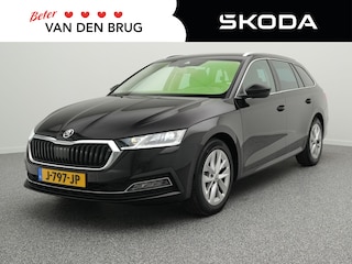 Skoda Octavia Combi 1.5 TSI 150pk First Edition | Trekhaak | Verwarmbaar voorruit | Stoelverwarming | Adaptieve cruise control | LED Matrix |