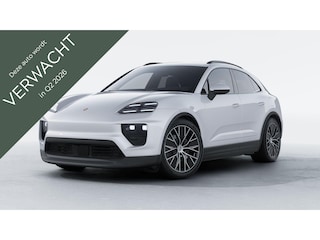 Porsche Macan 4 100 kWh Ijsgrijs | Luchtvering | Head-Up Display | 18- Voudige Stoelen | Panoramadak | Passengerdisplay | Trekhaak | Bose Audio | Innodrive