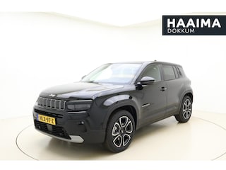 Jeep Avenger Summit 54 kWh | Navigatie | LED projector koplampen | Elektrische achterklep | 18'' lichtmetalen velgen | Camera | Stoelverwarming | Snel leverbaar!