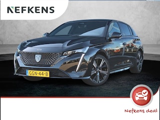 Peugeot 308 145pk Hybrid GT | 1ste eigenaar | LEER/Alcantara | Stoel/voorruitverwarming | 18"LMV | LED lampen | AUTOMAAT