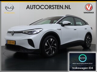 Volkswagen ID.4 Pro 82kWh SOH 92% Warmtepomp Adap.Cruise Navi Ecc Apple Carplay Android Auto Stoelverwarming Lmv Led Isofix Voorruitverwarming Bluetooth Rijstrooksensor WiFi 1e Eigenaar Origineel Nederlandse Auto