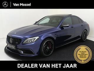 Mercedes-Benz C-klasse AMG 63 S Panoramadak / Memory Seats / Head-Up / 360 Camera / Nappa Leder / Nightpakket /