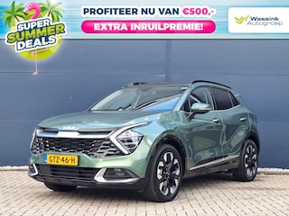 Kia Sportage 1.6 T-GDi 265pk Plug-In Hybrid AT6 4WD DynamicPlusLine | Panoramisch Schuifdak | Stoel -en Stuurverwaming Voor + Achter | Elek. Verstelbare Stoel