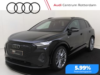 Audi Q4 45 quattro S Edition 82 kWh | Panoramadak | Sonos | Trekhaak | Adaptive cruise | Geheugen voorstoelen | 360 camera |