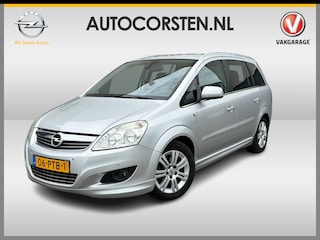 Opel Zafira 1.8I-16V 7 Persoons OPC-Line Leder+Verwarmd Trekhaak Navi Cruise Control Ecc Pdc Cosmo Privacy Glas Lmv 16" Origineel Nederlandse Auto