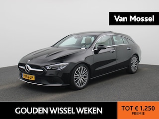 Mercedes-Benz CLA Shooting Brake 200 Business Solution | Automaat | Stoel verwarming | Sfeer verlichting | Panorama dak | Leder | LMV | Camera | Parkeer sensoren | Navigatie | Sfeer verlichting | Virtual cockpit