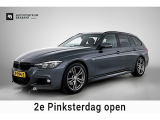 BMW 3-serie Touring 318i M Sport Corporate Lease Automaat (GROOT-NAVIGATIE, TREKHAAK, STOELVERWARMING, LED, GOED ONDERHOUDEN)