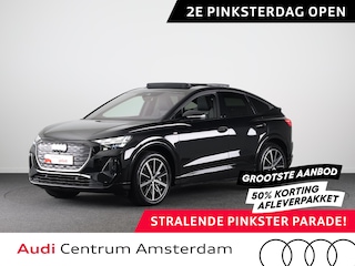 Audi Q4 45 quattro S Edition 82 kWh 286pk | Panoramadak | lederen bekleding | SONOS premium Audio | Parkeercamera|