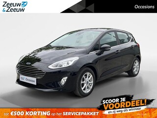 Ford Fiesta 1.0 EcoBoost Hybrid Titanium | Apple Carplay en Android Auto | Climate Control | Cruise Control