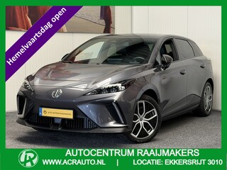 MG 4 ELECTRIC LUXURY LONG RANGE 204 PK 64 KWH FABRIEKGARANTIE TOT 3031 !!! NAVIGATIE ADAPTIVE CRUISE CONTROL APPLE CARPLAY/ANDROID 360 CAMERA STOEL EN STUURVERWARMING DODEHOEKSENSOREN RIJSTROOKSENSOREN KEYLESS GO ZEER MOOI !!