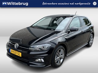 Volkswagen Polo 1.0 TSI R-Line / CRUISE/ CLIMATE/ DIGITAL DASH/ NAVI/ PARK. SENSOREN/ PRIVACY GLASS/ 16" LMV