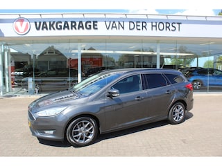 Ford Focus Wagon 1.0 Lease Edition , 125pk Airco , Cruise, Trekhaak ,Stoel,Stuur en Voorruitverwarming LM velgen , Bluetooth , Navigatie