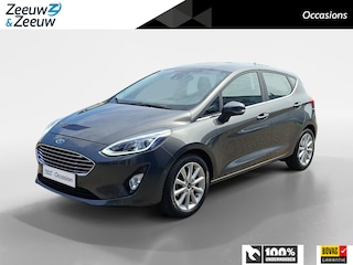 Ford Fiesta 1.0 EcoBoost Titanium | Dealeronderhouden | Stoel- stuur en voorruitverwarming | Navigatie | Trekhaak | All season banden