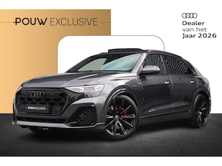 Audi Q8 55 TFSIe 394pk quattro Pro Line S | Panoramadak | Head-up display | Trekhaak | Vierwielbesturing | MATRIX Laser | Stoelventilatie + massage | Stuurverwarming | Bang&Olufsen 3D | Voorruitverwarming