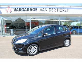 Ford C-MAX 1.6 EcoBoost Titanium , 150pk , 1500kg Trekgewicht Climate control , Cruise control , Trekhaak , Bluetooth Stoel en Voorruitverwarming
