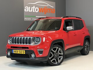 Jeep Renegade 1.3Turbo 150pk Limited Automaat Afneembare trekhaak, 19Inch, Stoelverwarming, adaptive cruise